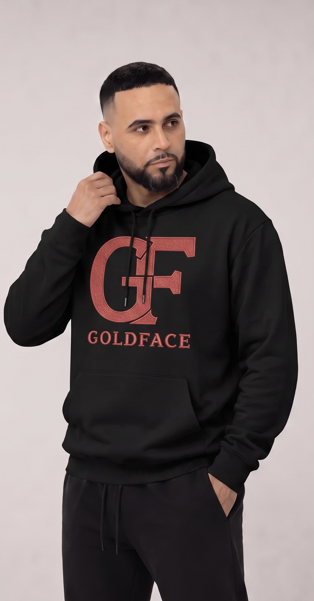 Black — Red GF