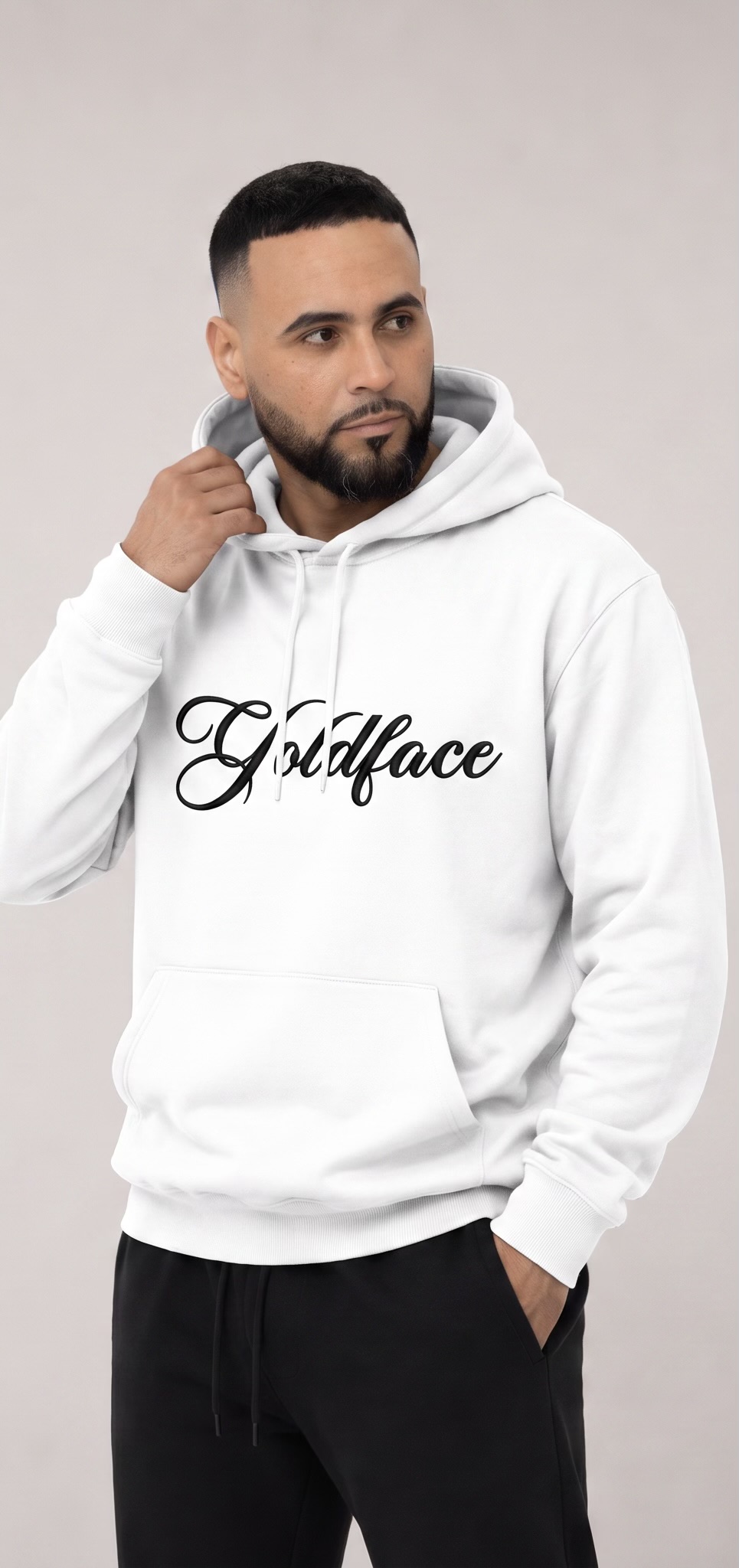 White — Cursive